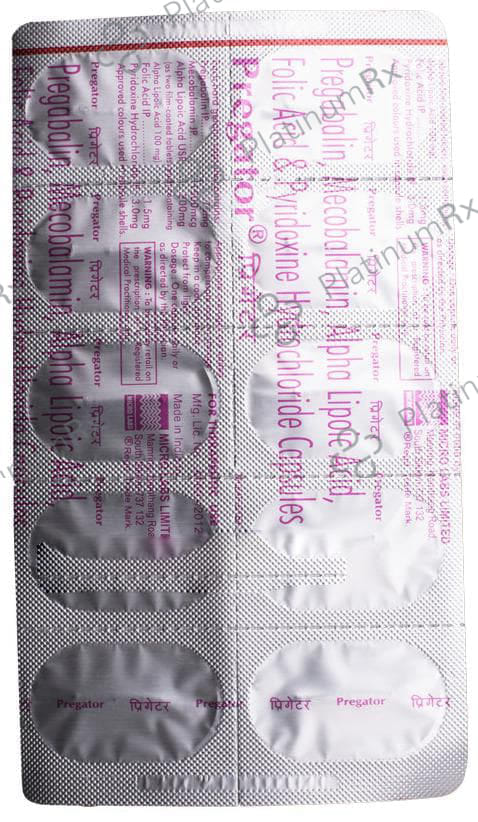 Pregator Capsule 10s