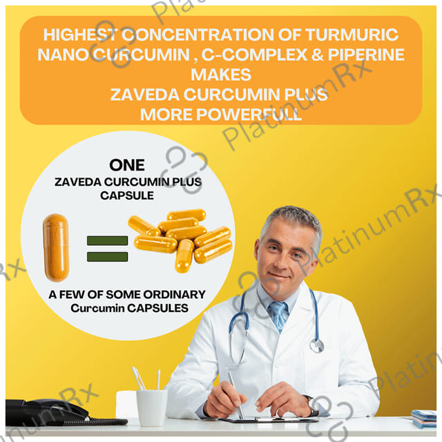 Zaveda Curcumin Plus Veg Capsule 30 vegicaps