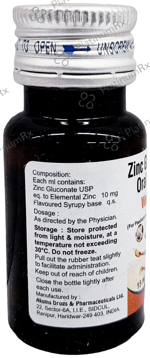 Weltone Z Oral Drops 15ml