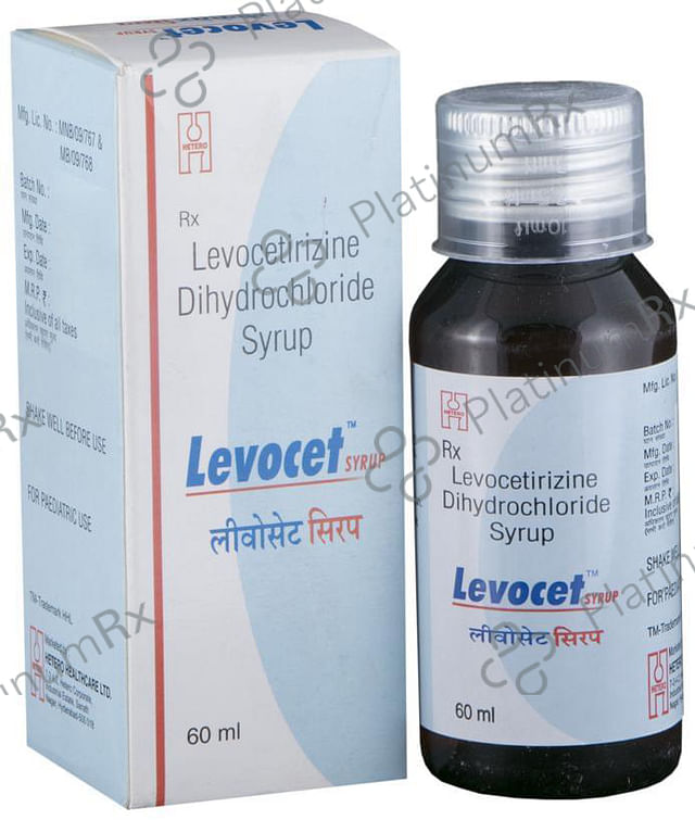 Levocet 2.5mg Syrup 60ml