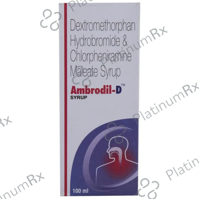 Ambrodil D 2/10mg Junior Syrup 60ml