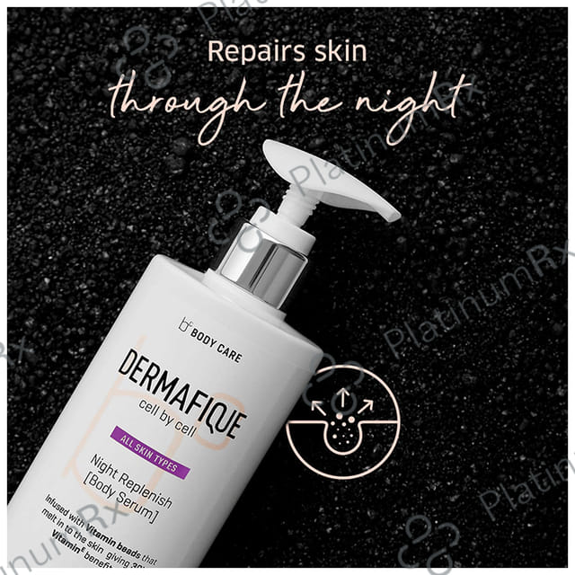 Dermafique All Skin Types Night Replenish Body Serum