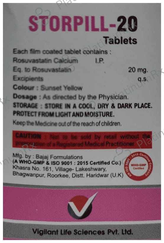 Storpill 20 Tablet