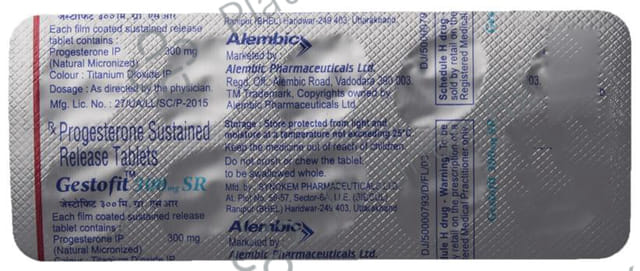 Gestofit 300mg SR Tablet 10s
