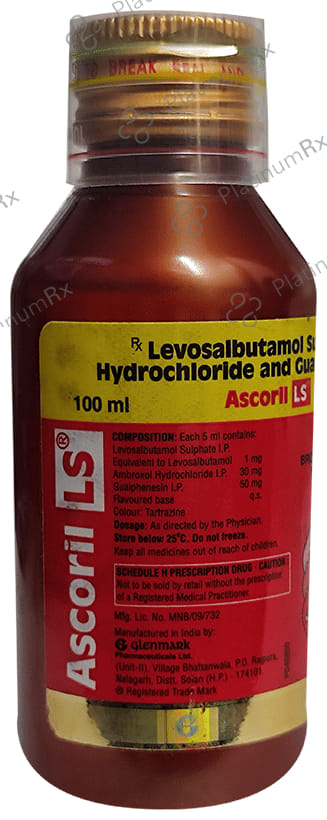 Ascoril LS Syrup 100ml