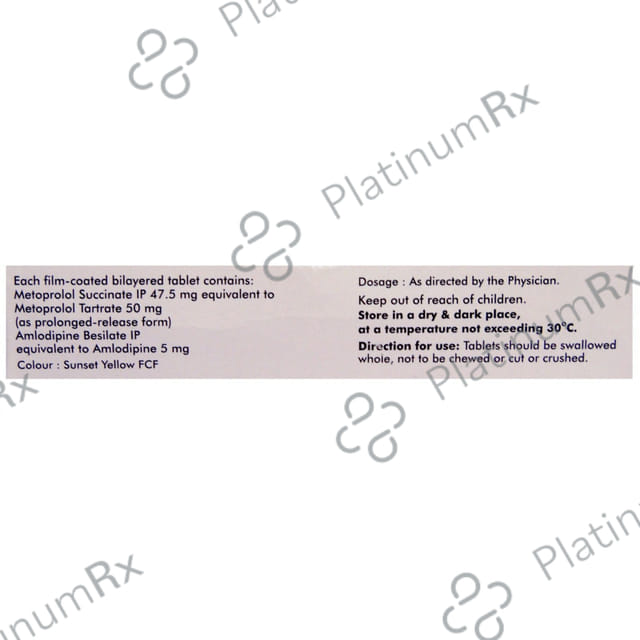 Amlong CT 5/12.5mg Tablet 10s