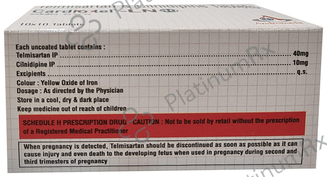 Cardiotel-LN 40 Tablet