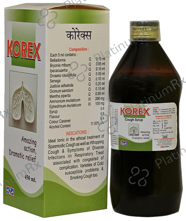 Kent's Korex Syrup 450 ml