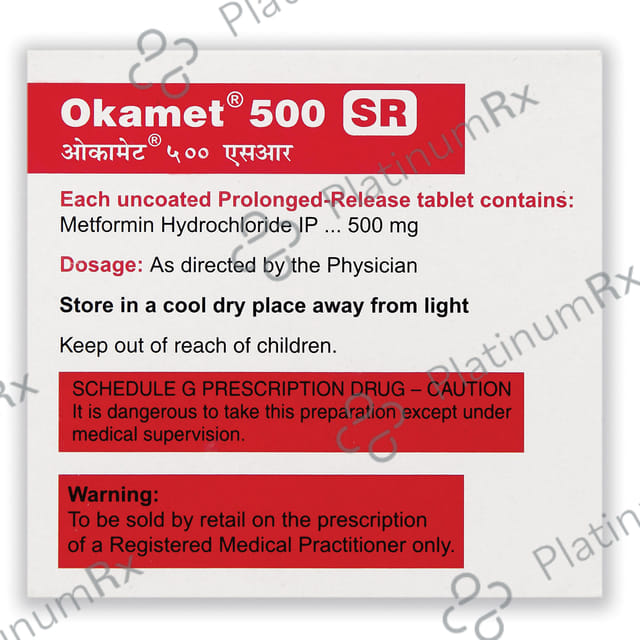 Okamet 500mg Tablet SR 15s