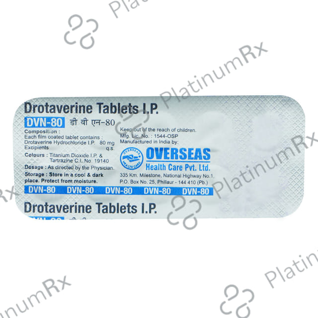Dvn 80mg Tablet 10s