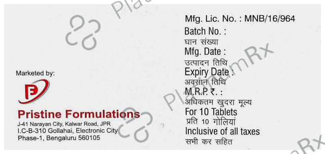 Eto MR 60/8mg Tablet 10s