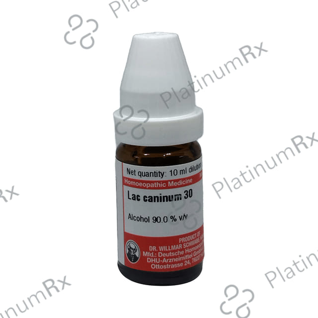 Dr Willmar Schwabe Germany Lac Caninum Dilution 30