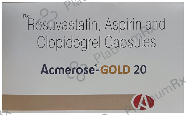Acmerose Gold 20 Capsule 10s