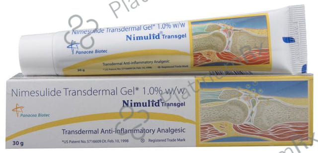 Nimulid 1% Transgel 30gm