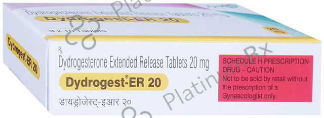 Dydrogest ER 20mg Tablet 10s