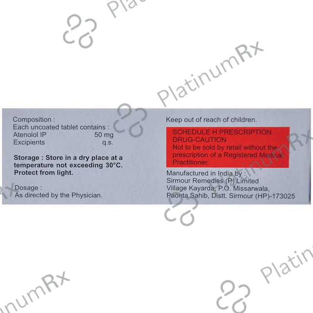 Atekind 50mg Tablet 14s