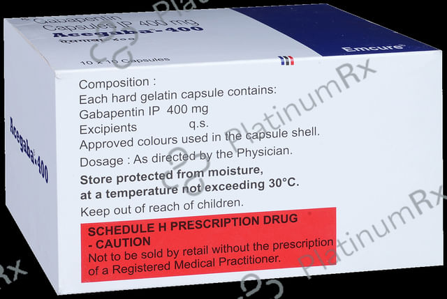 Acegaba 400mg Capsule 10s