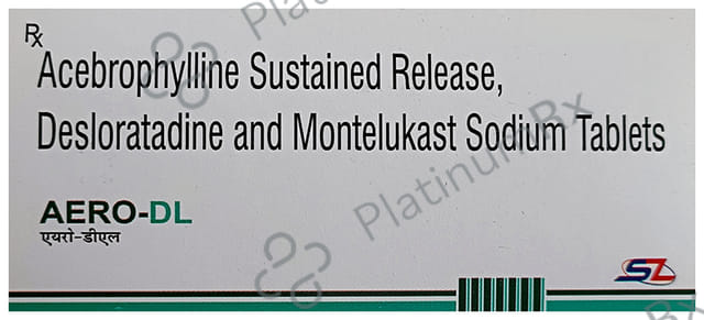 Aero DL 200/5/10mg Tablet SR 10s