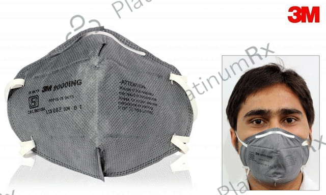 3M 9000 ING Particulate Respirator Mask Grey