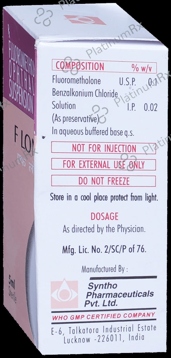 F Lone 0.1% Eye Drop