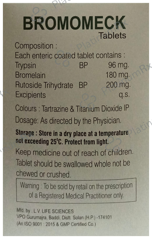 Bromomeck Tablet 10s