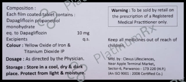 Glyfloz 10 Tablet