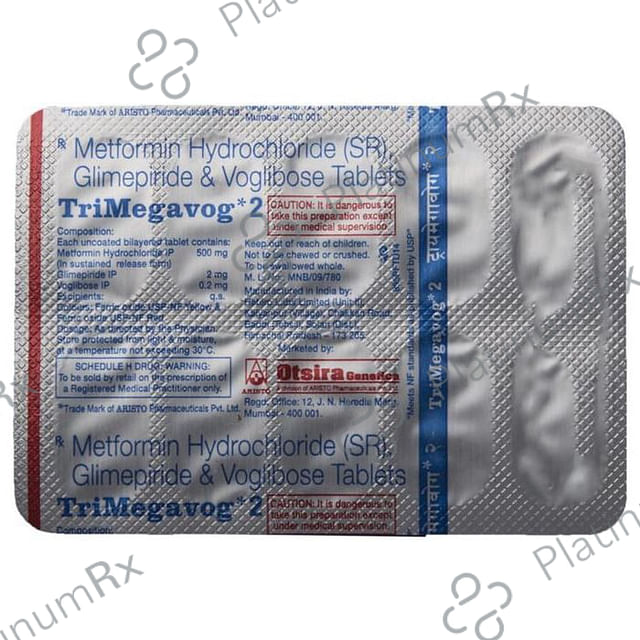 Trimegavog 2 Tablet SR 10 tablets