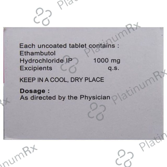 Mycobutol 1000 Tablet