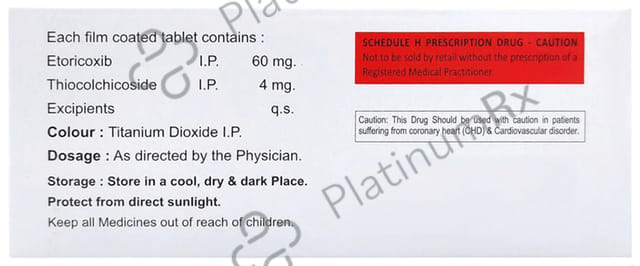 Etovax TH 60/4mg Tablet 10s