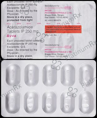 Avva 250mg Tablet 10s