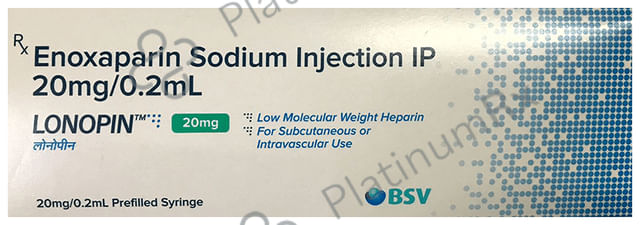 Lonopin 20mg Injection 0.2ml