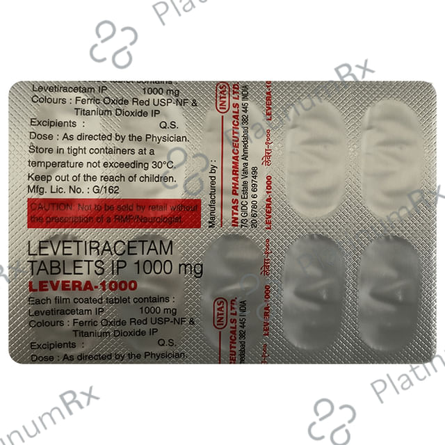 Levera 1000mg Tablet 10s