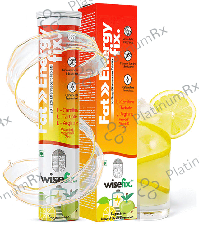 Wisefix Fat to Energy Fix Effervescent Tablet Sugar Free