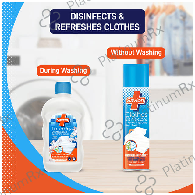 Savlon Laundry Disinfectant & Refreshing Liquid Fresh Blossom 500 ml