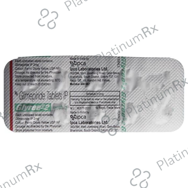 Glyree 2mg Tablet 10s