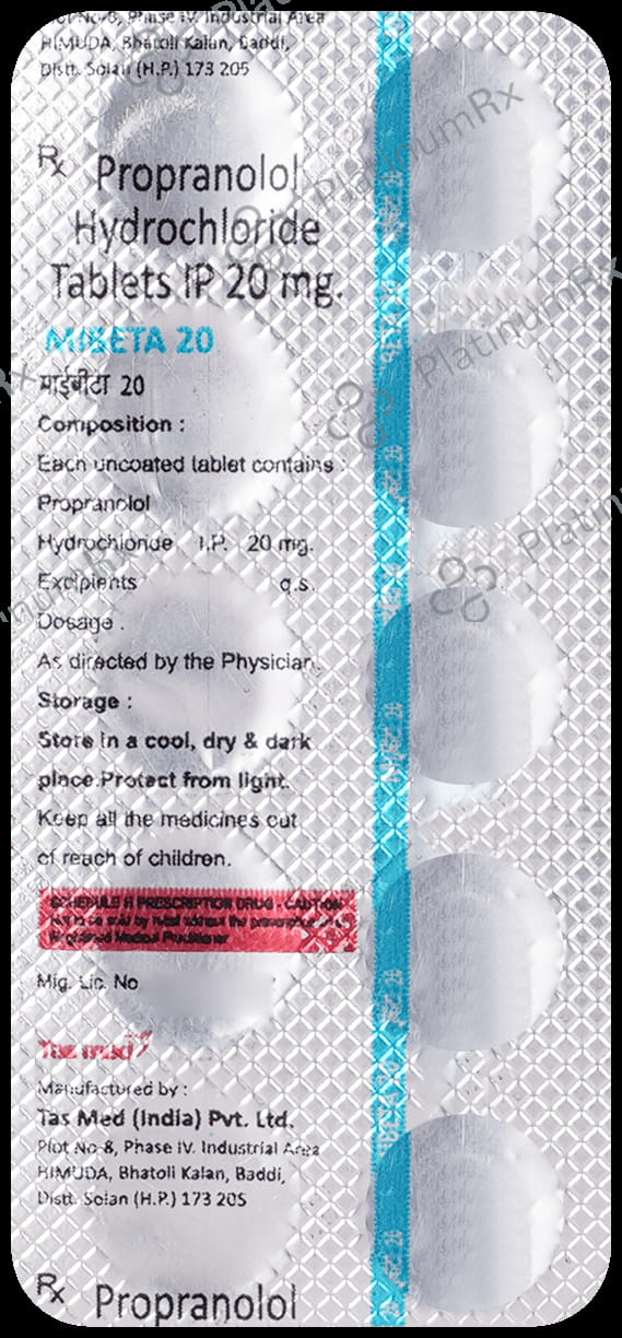 Mibeta 20mg Tablet