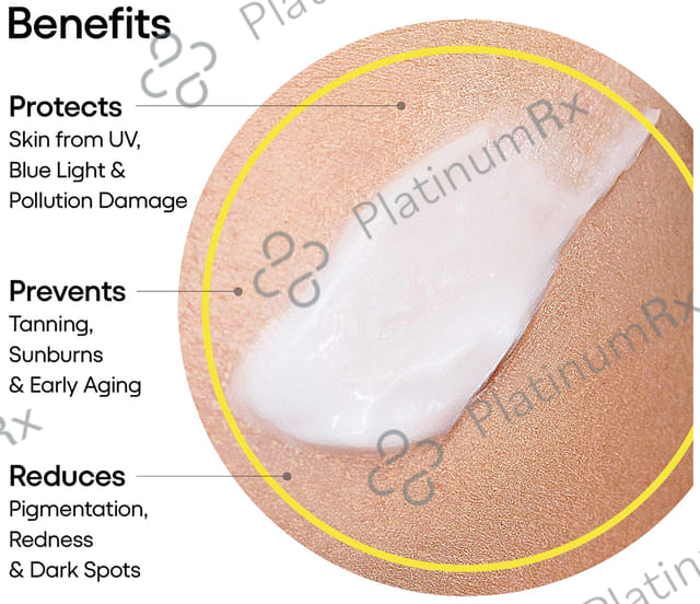 360 Block Sunscreen SPF 50+ PA+++ Gel 50gm