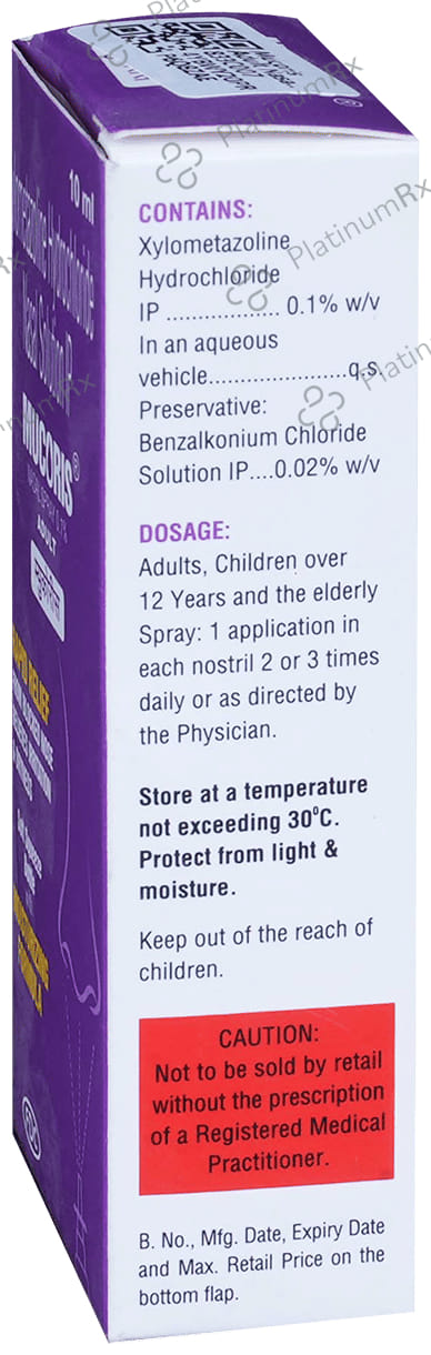 Mucoris Adult Nasal Spray