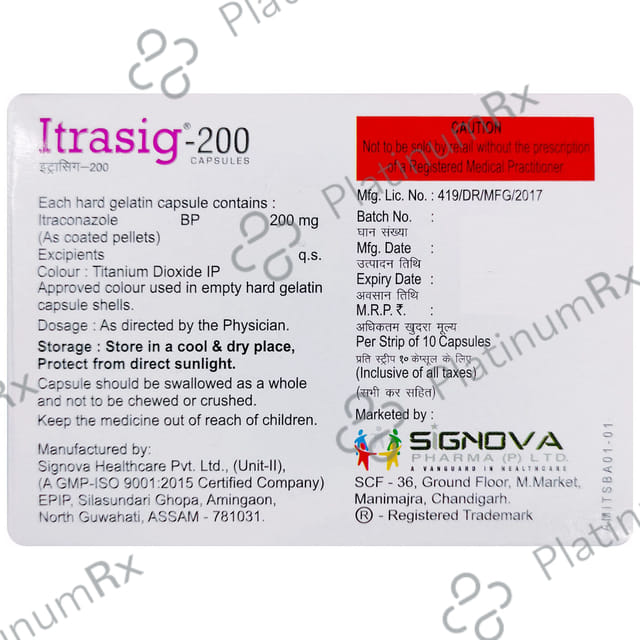 Itraski 200 Capsule