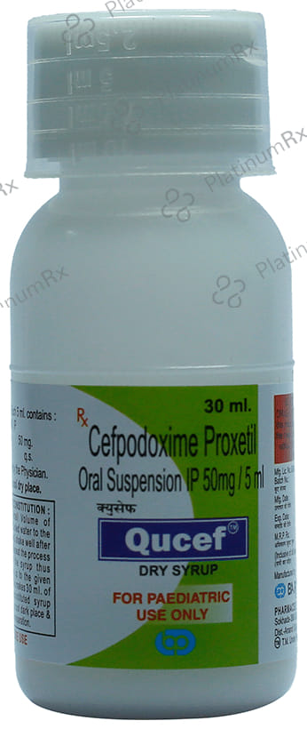 Qucef Oral Suspension