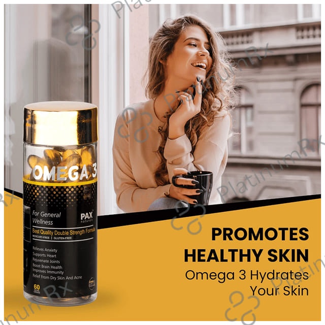 Pax Naturals Omega 3 Softgel Capsule 60s