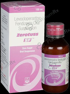 Zerotuss 20mg Sugar Free Oral Suspension 100ml