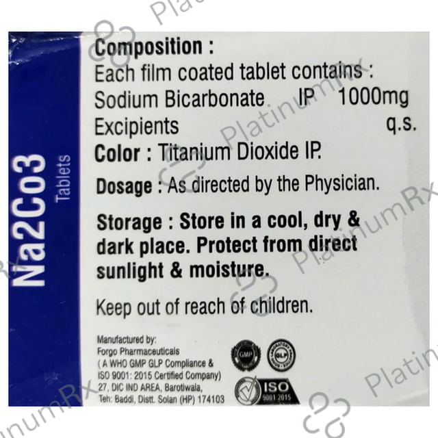 Na2Co3 Tablet