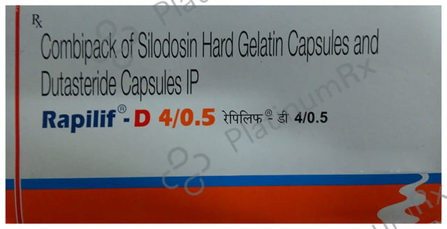Rapilif D 4/0.5mg Capsule 10s