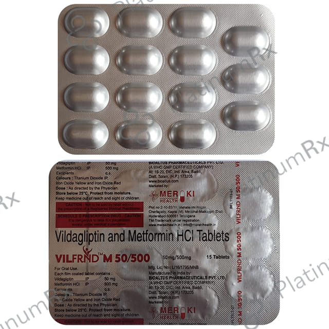 Vilfrnd M 50/500 Tablet