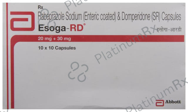 Esoga RD 30/20mg Capsule SR 10s