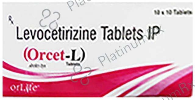 Orcet L 5mg Tablet 10s