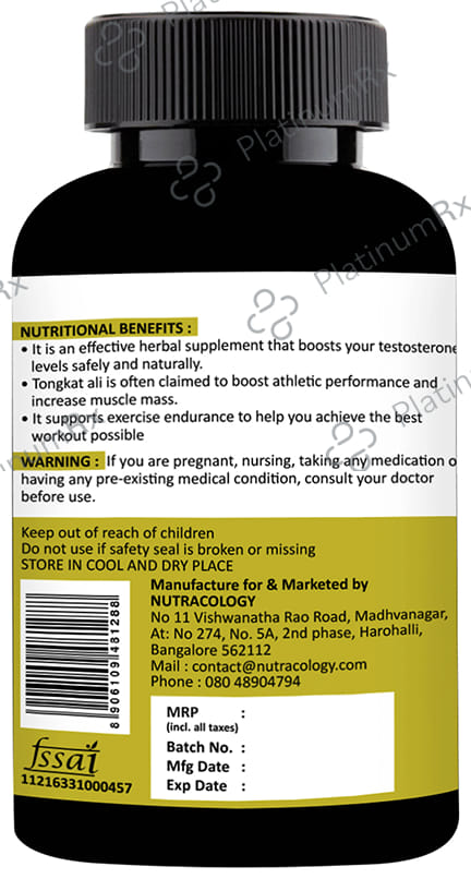 Nutracology Tongkat Ali Tablet