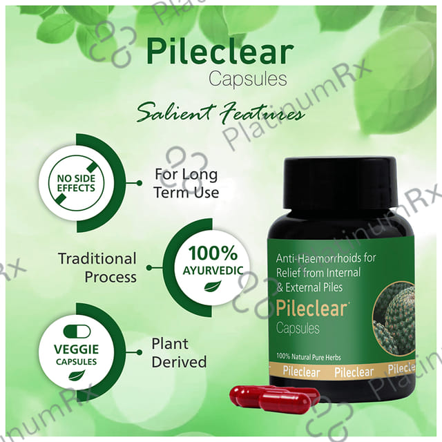 Pileclear Capsule (10 Each) 1 Bottle