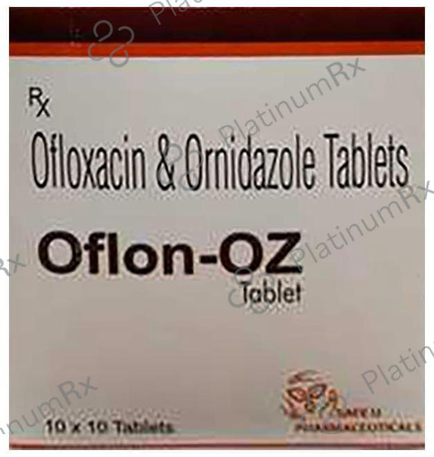 Oflon-OZ Tablet 10 Tablet Safe U Pharma
